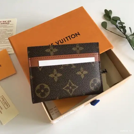 WIS 50DOUBLE VUITTON HOLDER CARD BANDOULIERE LOUIS 0702